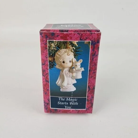 Precious Moments 529648 The Magic Starts With You Porcelain Ornament - Picture 7 of 7